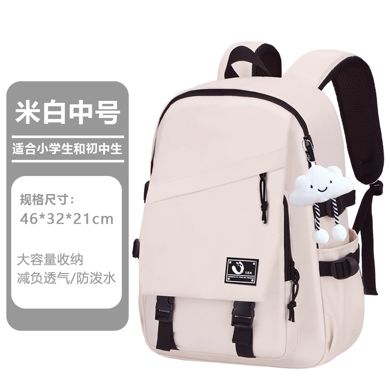 26 nuevas mochilas para hombres y mujeres estudiantes universitarios mochila de viaje simple para estudiantes de secundaria y secundaria para hombres bolsas de computadora de gran capacidad