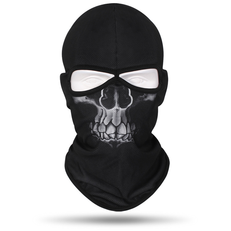 Factory First-Hand Supply Cycling Sun Protection and Dustproof Hood Mask Double Hole Cycling Mask
