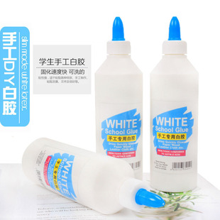 Student handmade white glue 500ml woodworking viscose office handmade environmentally friendly glue making white latex DIY white glue