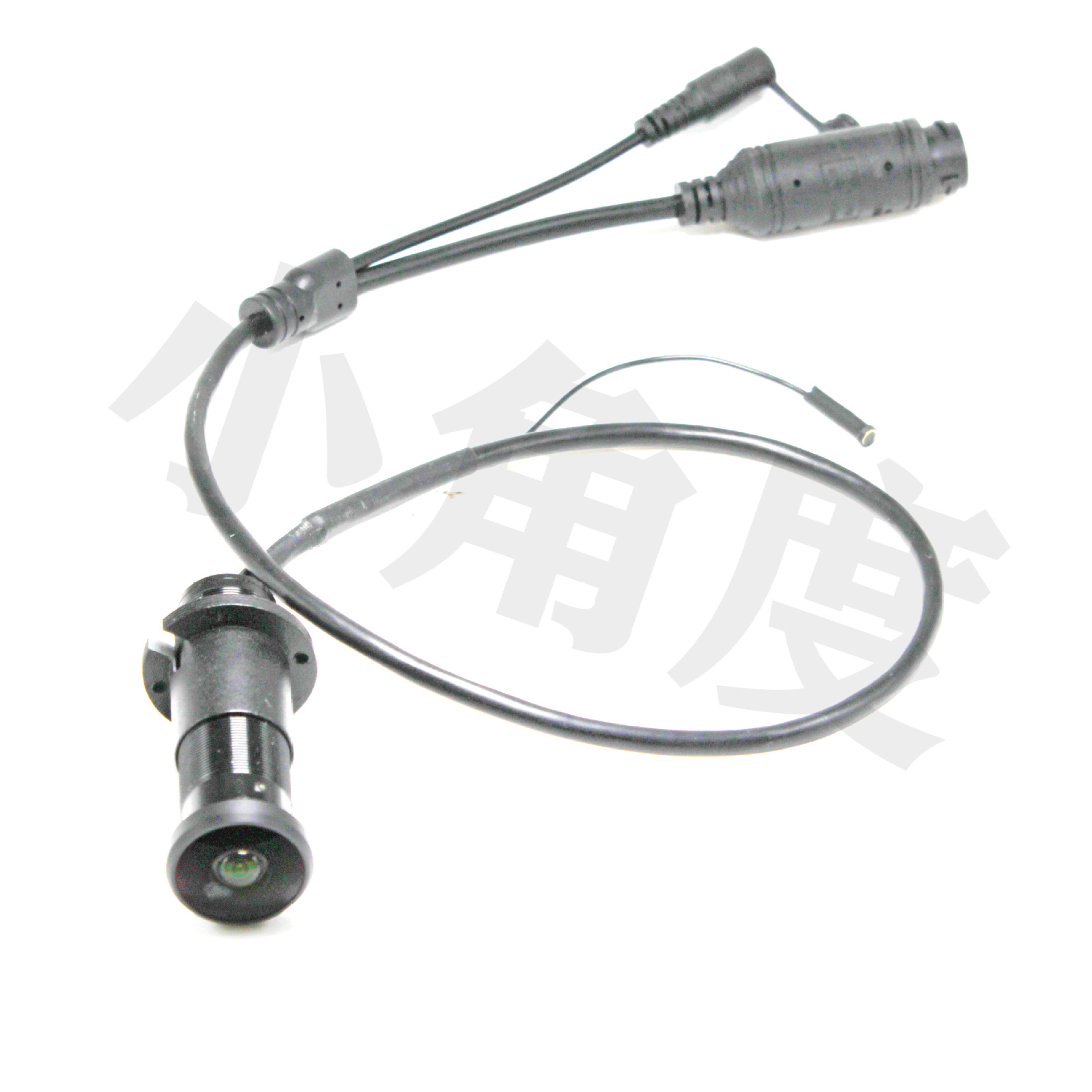 雄迈网络全景360度有线IP广角门眼防盗门猫眼onvif鱼眼摄像头