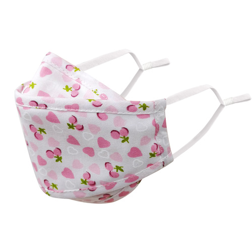 Children's cloth fish-shaped fish mouth washable Amazon dust-proof willow leaf type 3D three-dimensional printed children's cotton