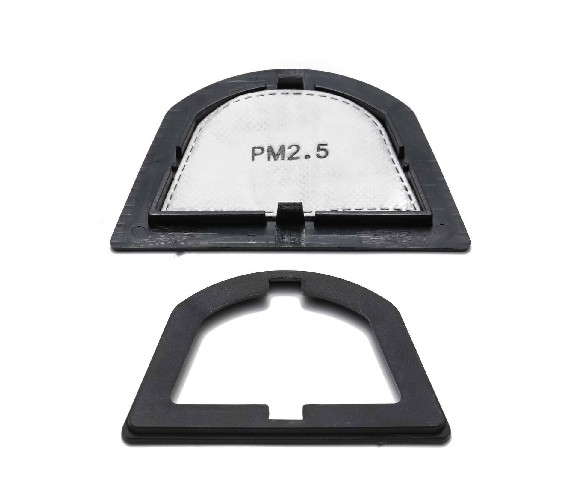 面罩配套过滤棉防尘防飞沫面罩更换PM2.5面具专用五层防护过滤棉