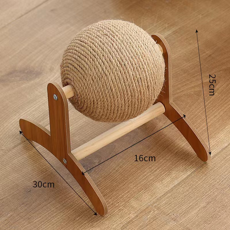 Rueda de la fortuna tabla de agarre para gatos bola de agarre para gatos vertical resistente al desgaste y sin caspa Dispositivo de pulido de garras grande para aliviar el aburrimiento de los juguetes para gatos
