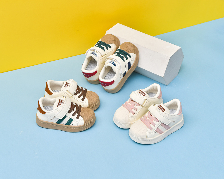 Porta per bambini 2024 primavera autunno nuova moda con punta a punta per bambini e bambine che corrono_voghion.com