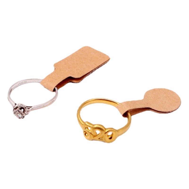 Крафт-бумага ювелирные изделия цена наклейка рукописная пустая этикетка Бумага Цена Этикетка кольцо сетка бренд золото вес этикетки