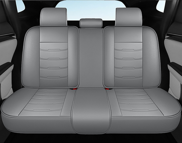 Full Leather One-Piece Car Seat Cushion Cross-Border Four-Season Universal Sports Seat Cover Car New Car Seat Cushion Cover