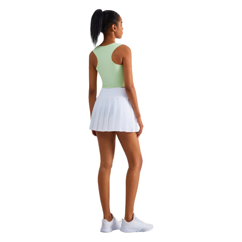 Aido Fps Fixed-Cup Sports Vest Tight-Fitting Fitness Bra Yoga Underwear for Women Anti-Shock and Anti-Sagging