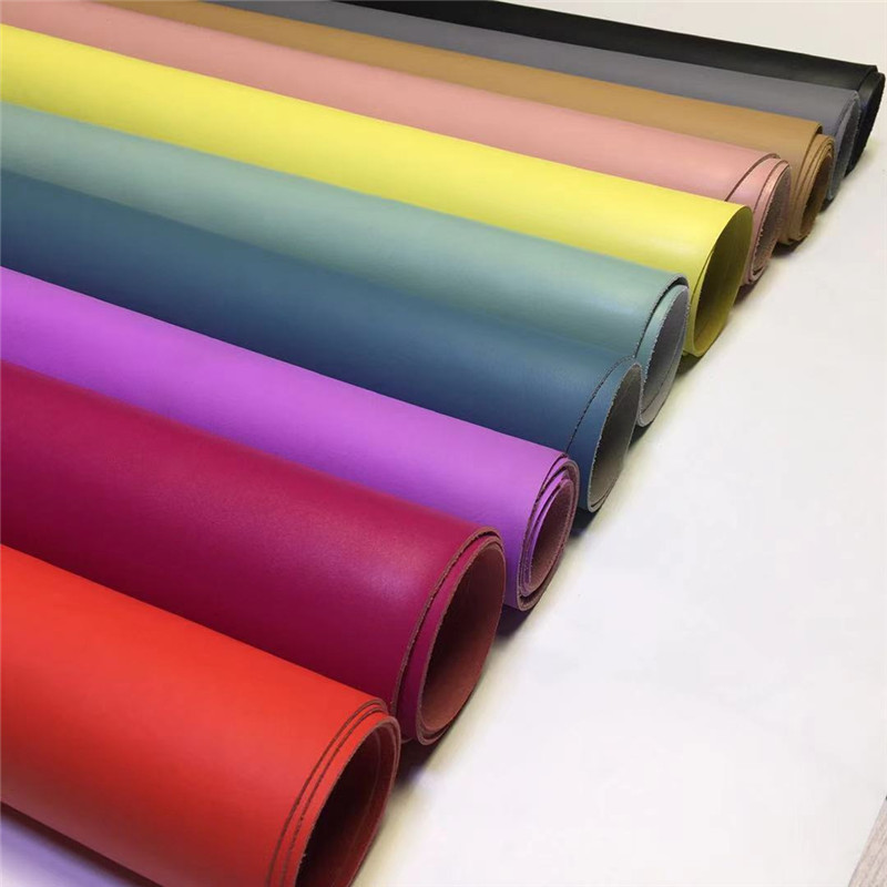 意大利平纹二层牛皮箱包皮具鞋靴手工DIY皮料高定皮革面料