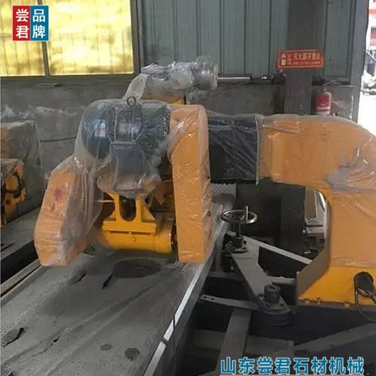 供应石材机械大理石切边机 机头45度 旋转倒角 左右移动 切割板材