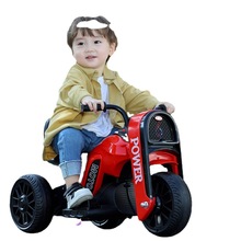 儿童电动三轮摩托车可遥控坐人2-3-5岁男女孩宝宝新款充电玩具车