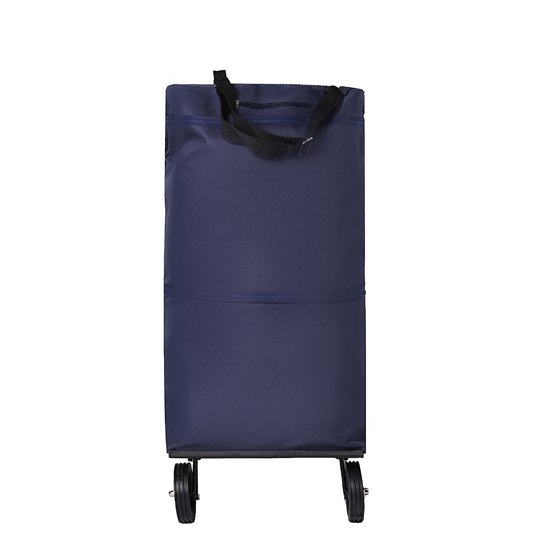 ホイールバッグ折り畳みレジ袋モップバッグ買い物車買い物カート買い物バッグ手提げ袋とロゴ