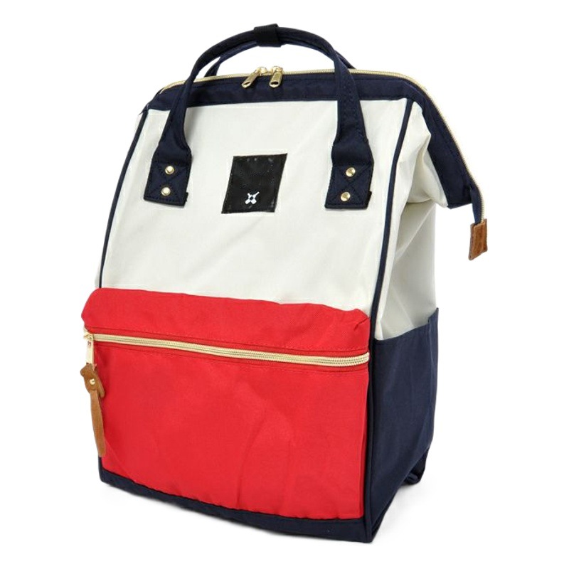 Mochila letiana japonesa lejos de casa bolsa de momia bolsa boca Bolsa de Oro Oxford tela estudiante viaje mochila