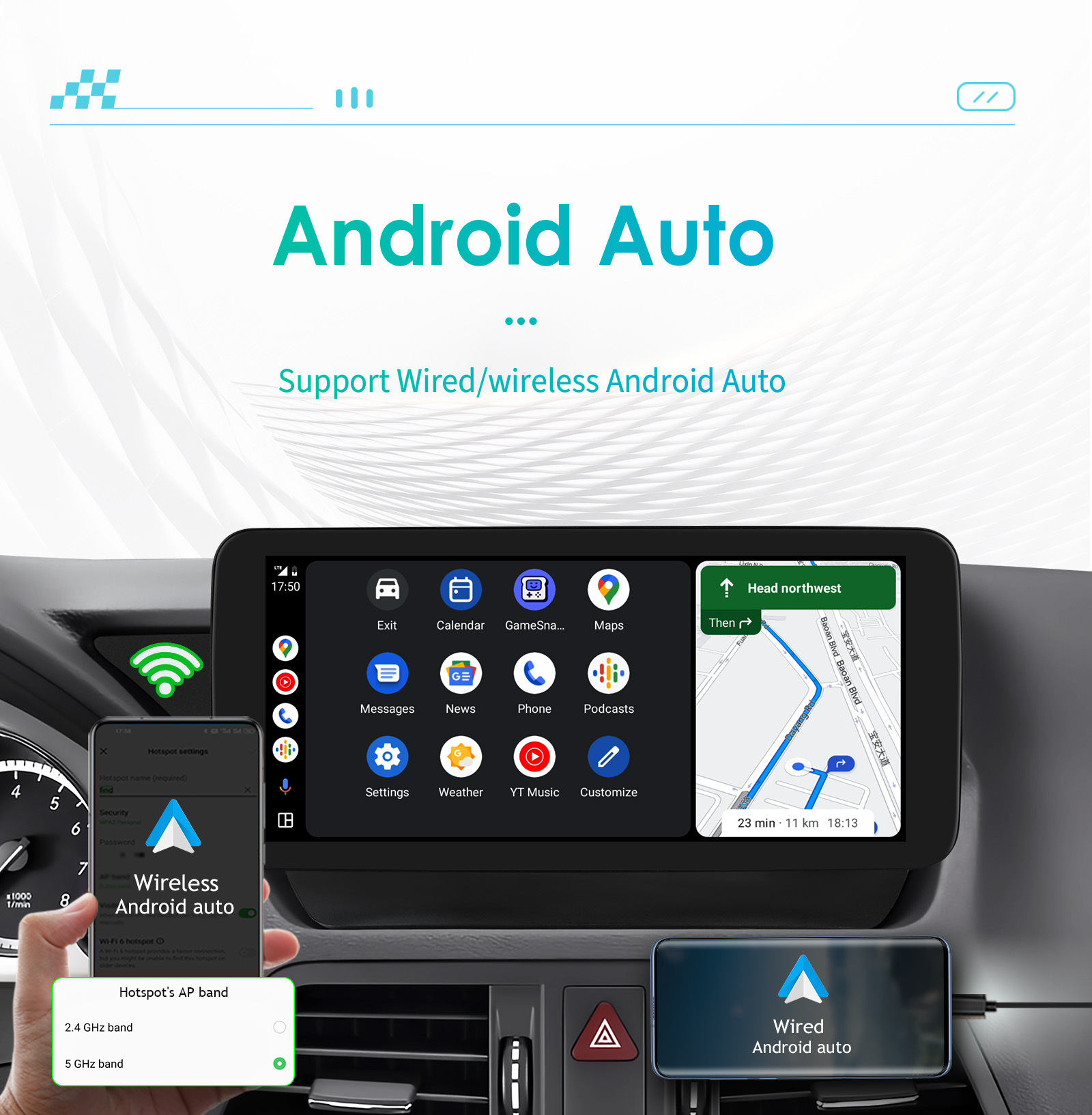 Suitable for 09-12 Mercedes-Benz E-Class C207 W207 A207 Android large screen central control car machine navigation carplay