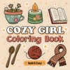 K1-0180 Simple coloring book for cute girls/24 pages