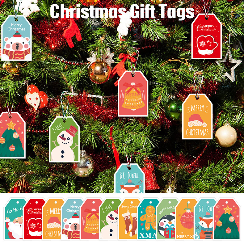 عيد الميلاد شجرة عيد الميلاد الرجل الثلجي الغزال ورق حزب، حفلة بطاقة display picture 1