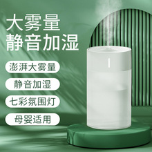新款桌面加湿器小型 卧室家用USB大容量车载香薰空气加湿机礼品