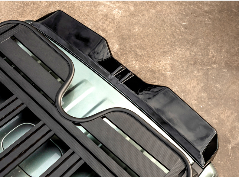 Suitable for Leopard Titanium 7Mc Tail Spoiler Roof Spoiler Wing Modification Car Exterior Decoration Without Drilling