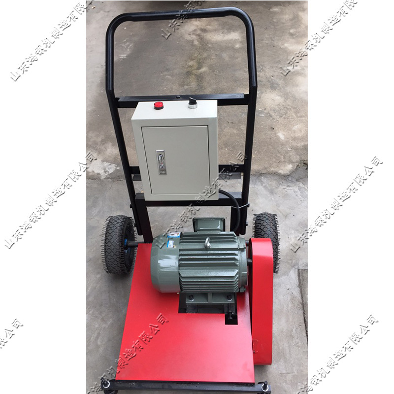 手推式学校旧跑道翻新机 硅皮尤地面打磨机 篮球场地面打磨翻新机