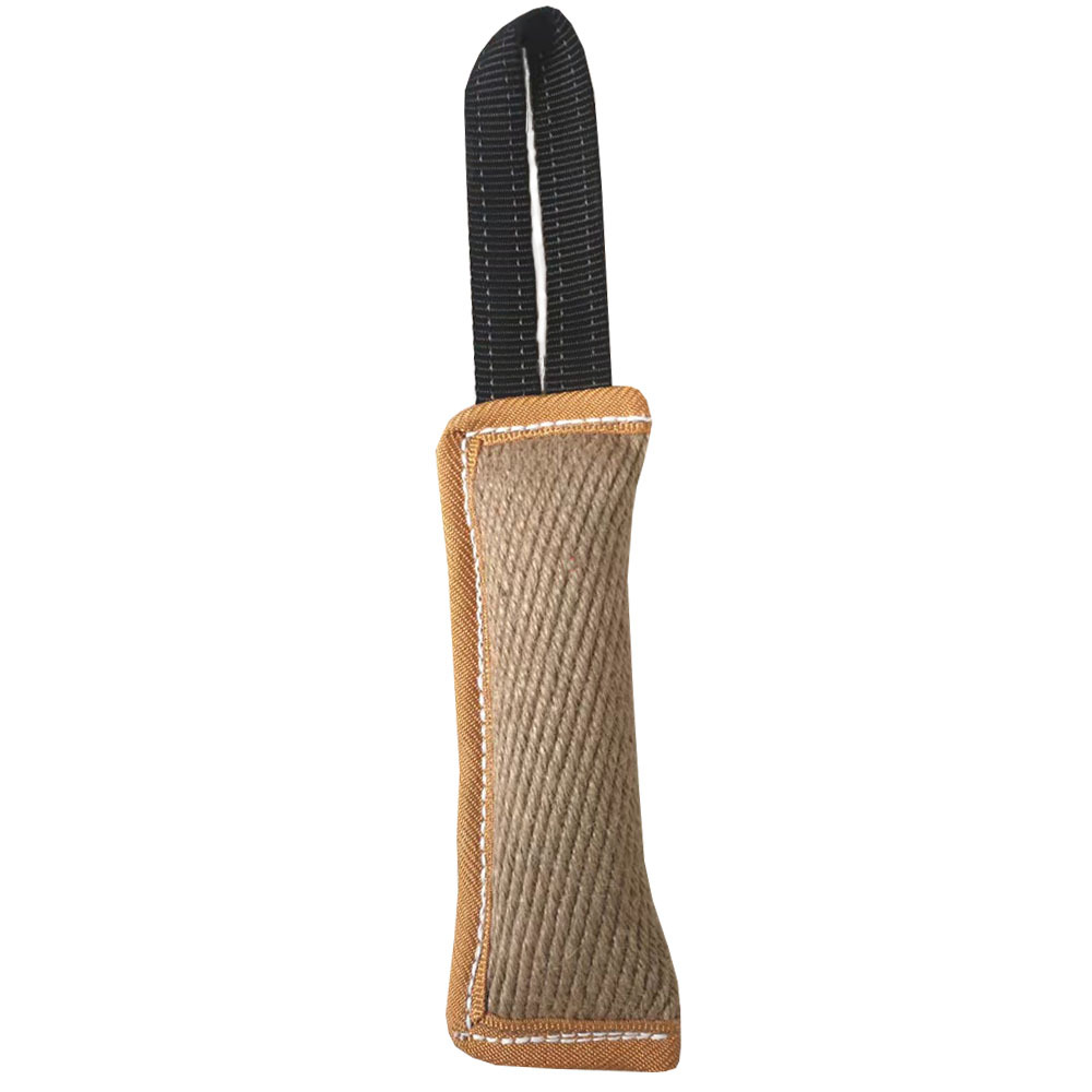 Durable Jute Dog Training Tug Toy And Pet Chew Stick Agility Aid_voghion.com