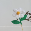 INS Korean retro small flower cake decoration account for the pastoral breeze small daisy birthday cake dessert platform