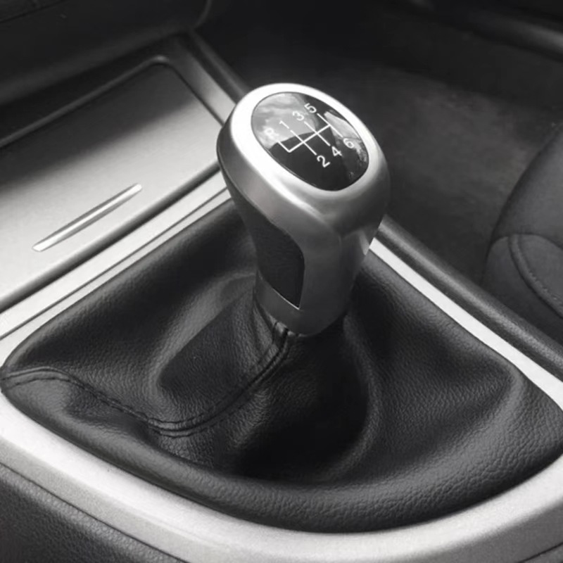 Aplicable a BMW 1 serie E81E82E87E88 coche Cambio de engranaje balonmano cubierta polvo traje manual engranaje Accesorios