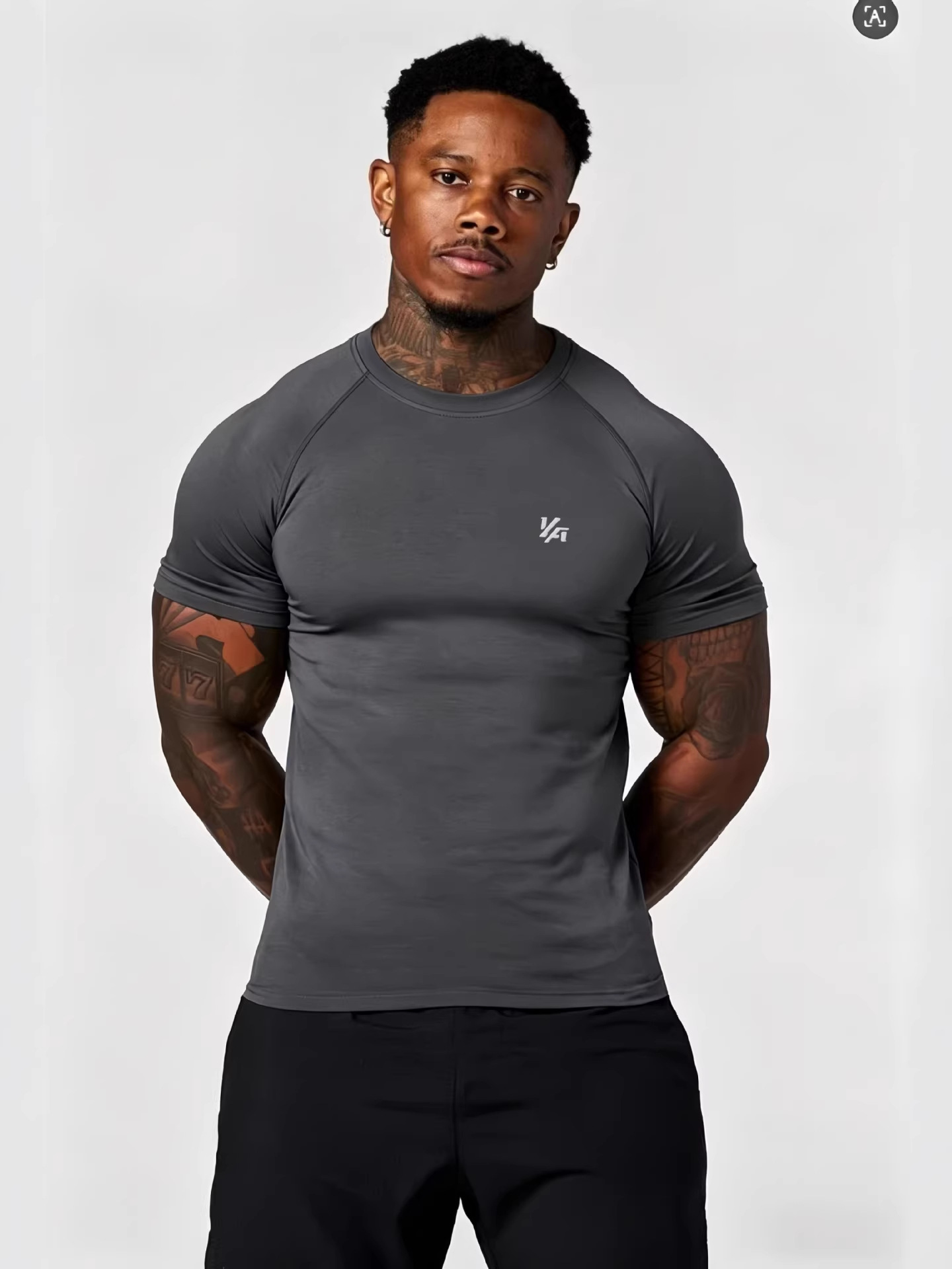 YOUNGLA Elastic summer sports suit for gym for training