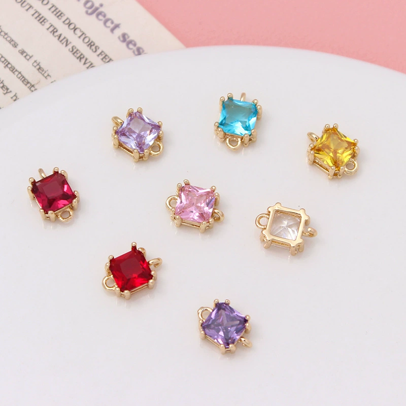 Милый свежий подвес с zircon, аксессуары, браслет, цепь, ожерелье, аксессуары, микроинкрустация, DIY