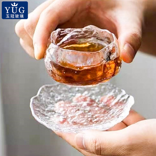 Handcrafted Japanese Hammered Pattern Tea Cup, 