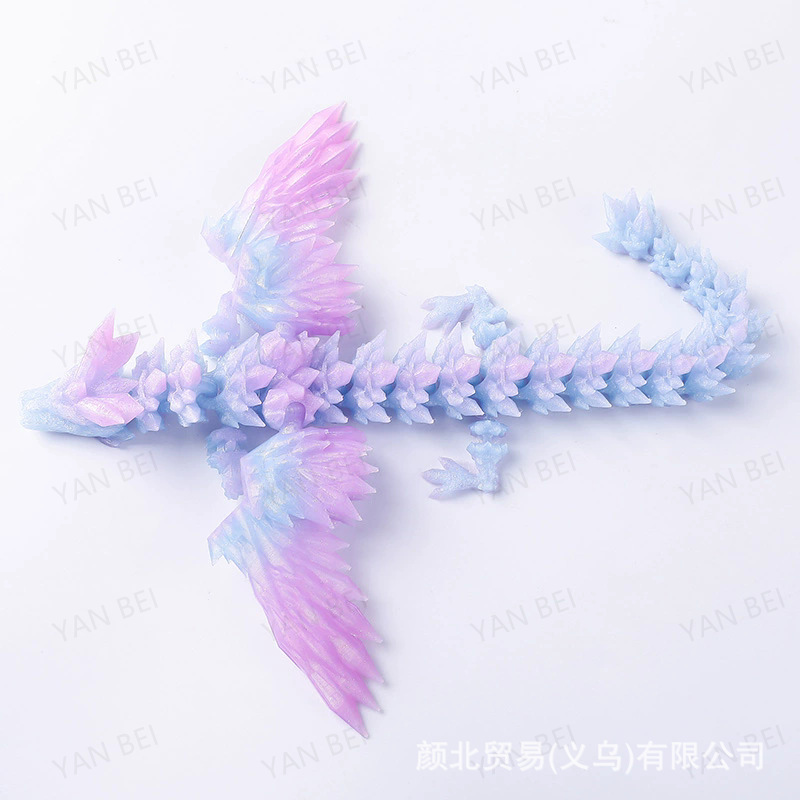 [크리스탈 컬러] 보석 비행 드래곤