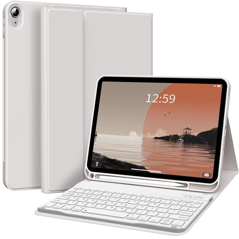 Ipad11 Protective Case with Keyboard Air4/5 Tablet Case Pro11 Bluetooth Anti-Fall 10.2 Magnetic Suction Factory Batch Ipad11 Protective Case with Keyboard Air4/5 Tablet Case Pro11 Bluetooth Anti-Fall 10.2 Magnetic Suction Factory Batch