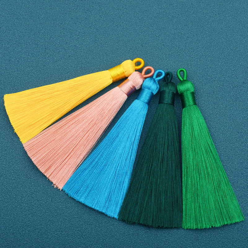 8cm pull ring tassel tassel vertical ice silk hanging ear bookmark jewelry accessories diy sachet small tassel pendant 8cm pull ring tassel tassel vertical ice silk hanging ear bookmark jewelry accessories diy sachet small tassel pendant
