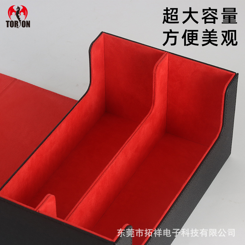Luxurious double row magnetic card brick storage box card brick box 35PT star player card card brick collection box collection box