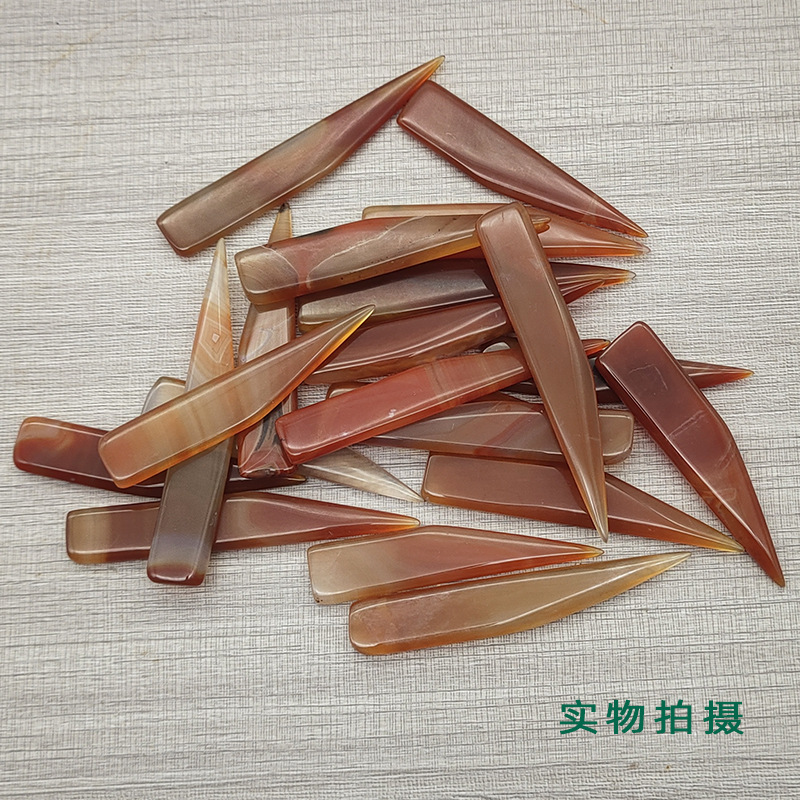 黄金白银首饰品抛光玛瑙刀戒指手镯保养护理打金工具葫芦压光押花