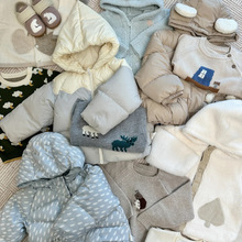 森点 承希冬季儿童羽绒服棉服外套杂款 跨境外贸品牌童装尾货批发