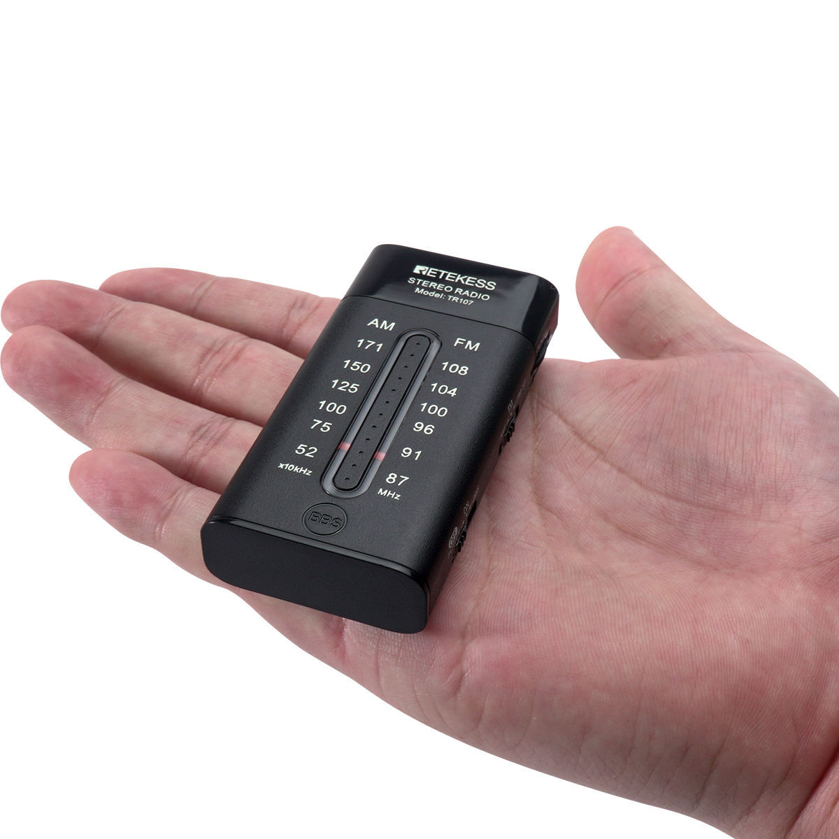 Comercio exterior transfronterizo MINI pequeña radio FM / AM dos bandas puntero modulador estéreo bajo peso portátil