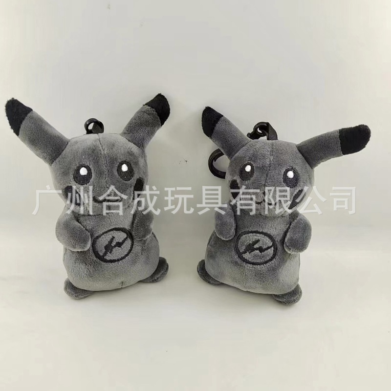 4寸精灵公仔妙蛙种子杰尼龟乘龙快龙伊布卡比兽梦幻毛绒玩具挂件|undefined