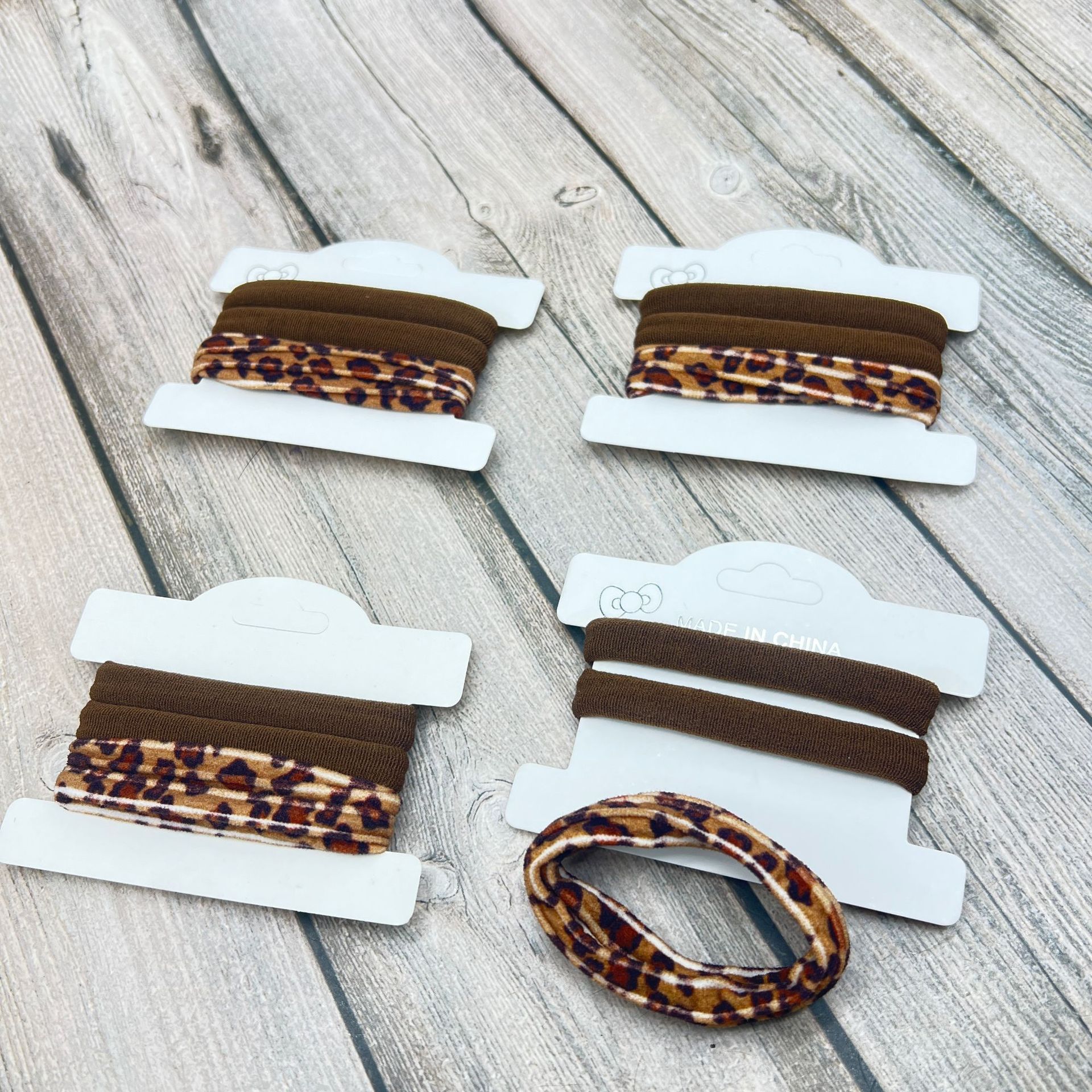 Gomas para el pelo coreanas – alta elasticidad, 8 unidades por pack, calidad económica