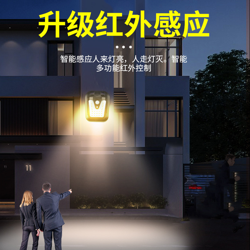 PF尚普户外灯家用太阳能庭院感应灯学习灯露营爆款夹子灯专利设计|undefined