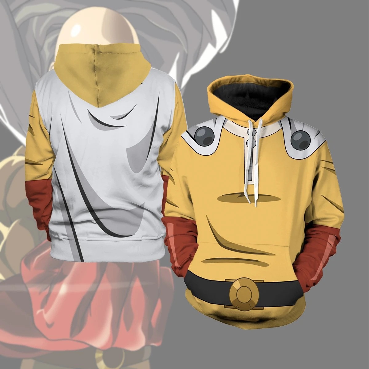 노란색 스웨트셔츠