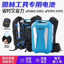 電動割草機采茶機綠籬機24V36V48園林工具專用鋰電池電瓶