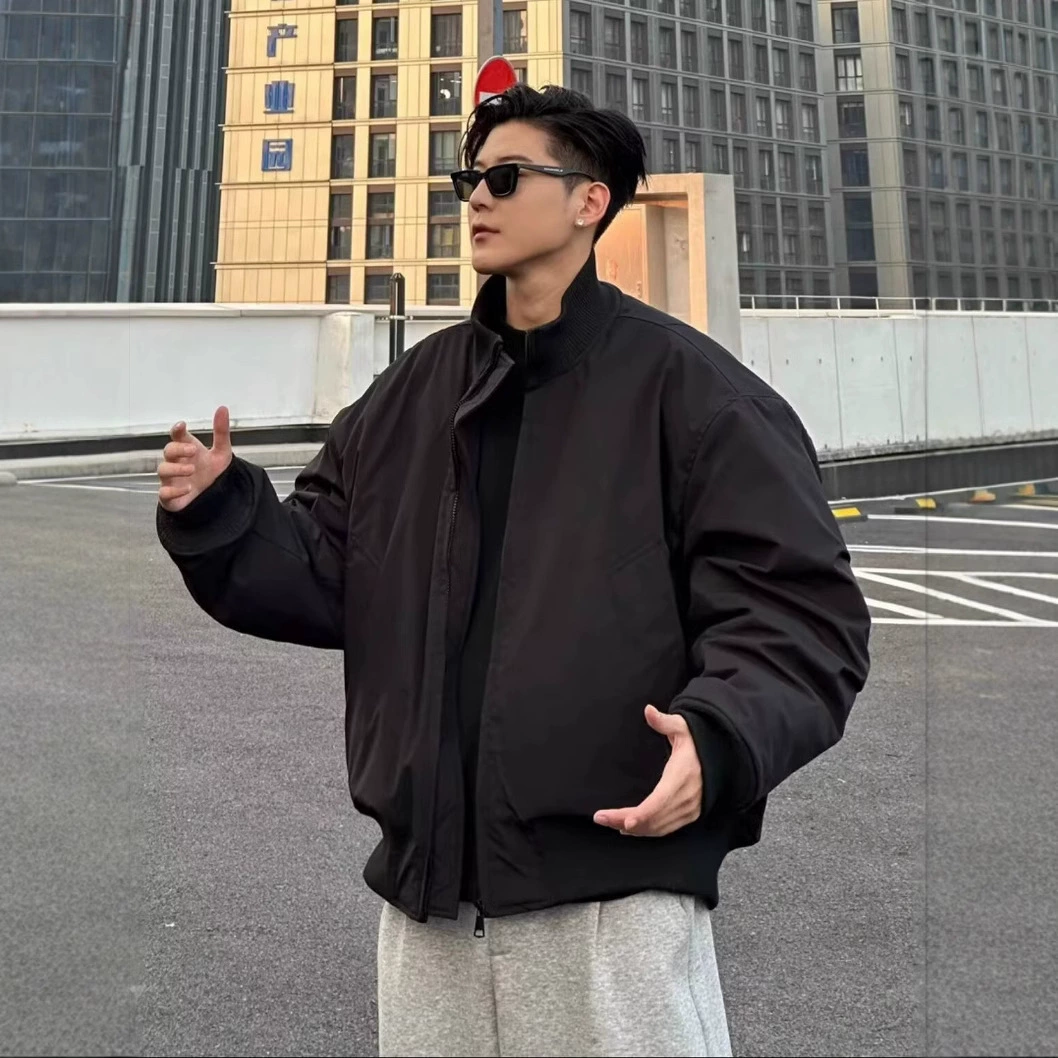 Американская летная тренерская куртка, мужская весенне-осенняя новая утолщенная куртка Cleanfit с коротким силуэтом, модный топ