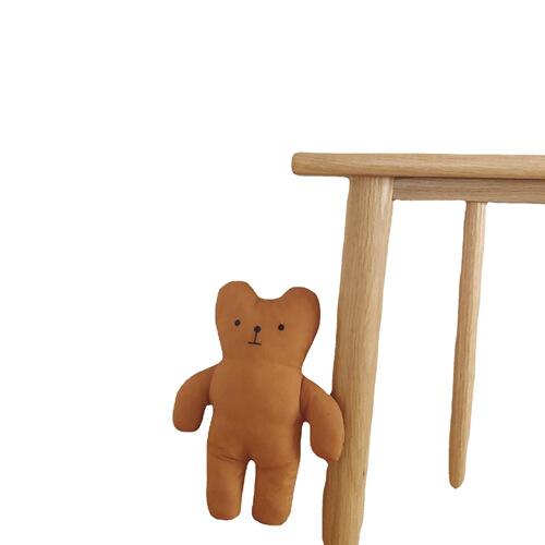 Korean ins floral bear comfort doll expression doll children baby baby sleep companion doll toy