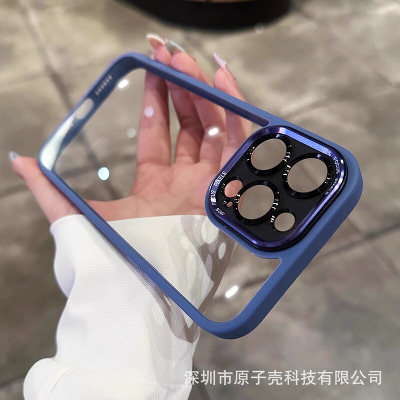 IPhone16携帯ケース磁気吸引充電イーグル・アイ二世代リンゴ14金属レンズリング透明保護カバーを適用|undefined