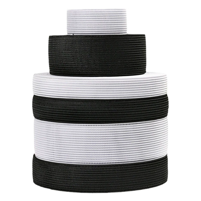 Сетчатая эластичная лента из рыбьего шелка 1 см- 10cm черно-белые туфли и шапки, спортивные наколенники, дышащие сетчатые эластичные ремни