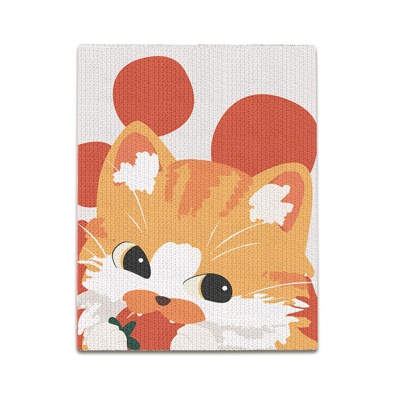 Placa de raspado vertical impresa para gatos, resistente al desgaste, respetuosa con el medio ambiente, engrosada y sin virutas, garra de gato, placa de garra de gato de pared, se puede personalizar con imágenes