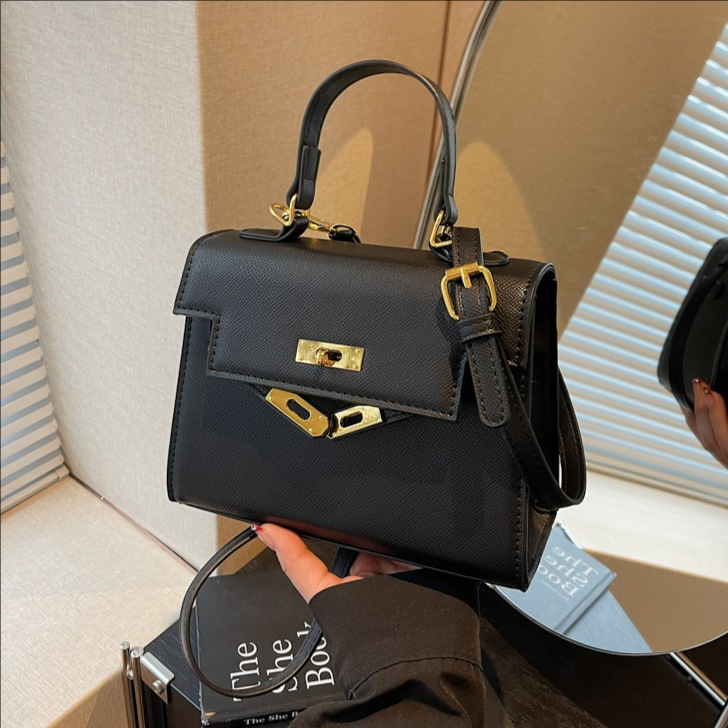 Bolso de explosión transfronteriza, bolso de mano de alta calidad para mujeres, bolso Kelly 2025, nuevo clásico de un solo hombro, bolso pequeño