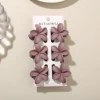 #8 Taro Purple [6-piece set with card] 4cm plumeria style
