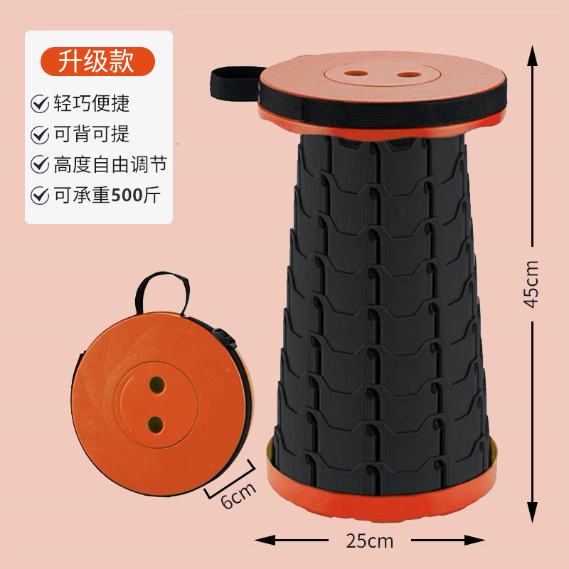 Upgraded and thickened - vibrant orange [load capacity 250kg