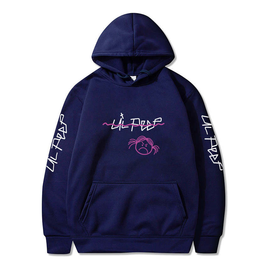 Suéter deportivo hip-hop de comercio exterior sudadera con capucha LIL PEEP otoño e invierno suéter casual europeo y americano suéter para hombre