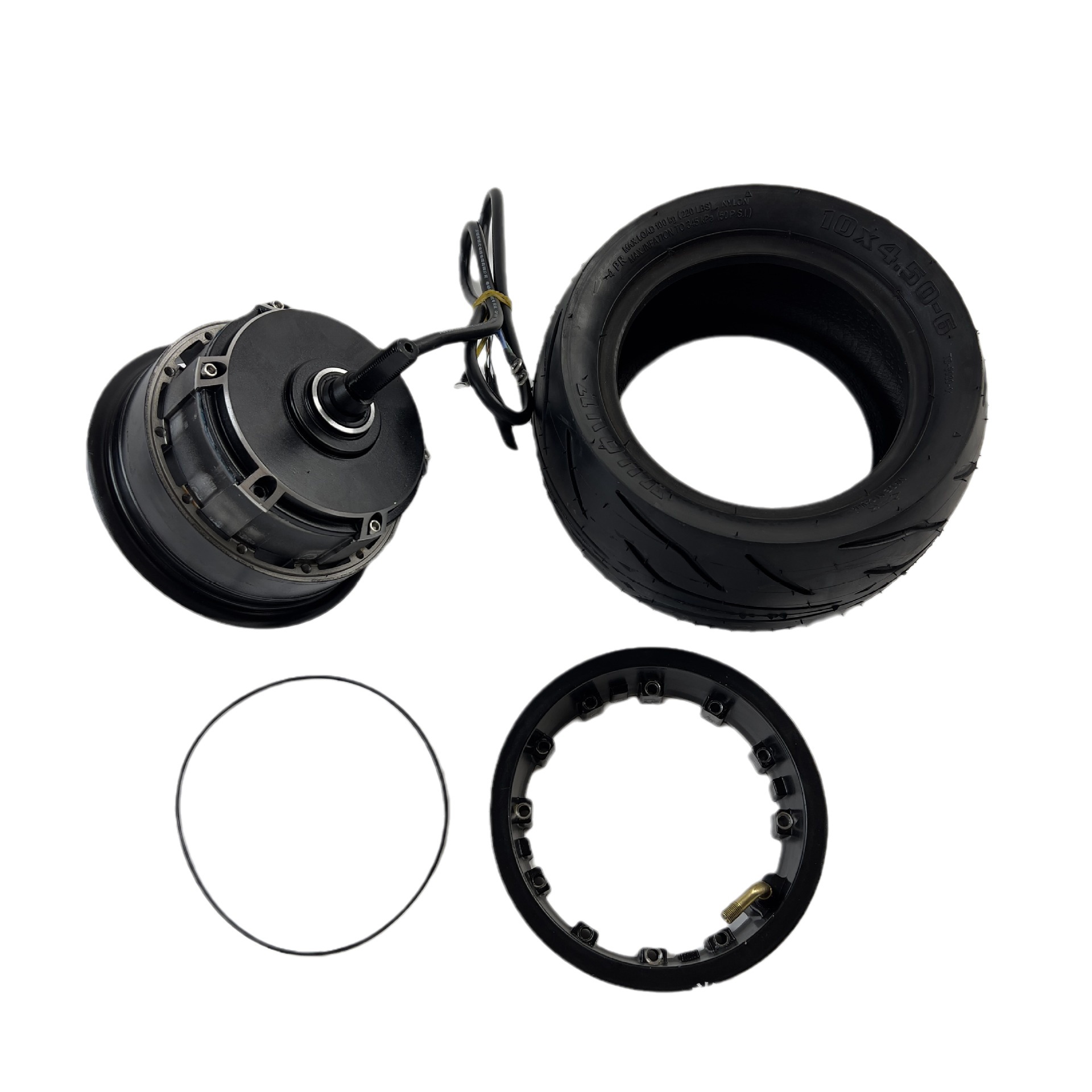 Jinsichuang 10-Inch Split Vacuum Tire Hub Motor Scooter Electric Vehicle High-Power Brushless Motor